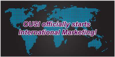 International markets, we are coming!